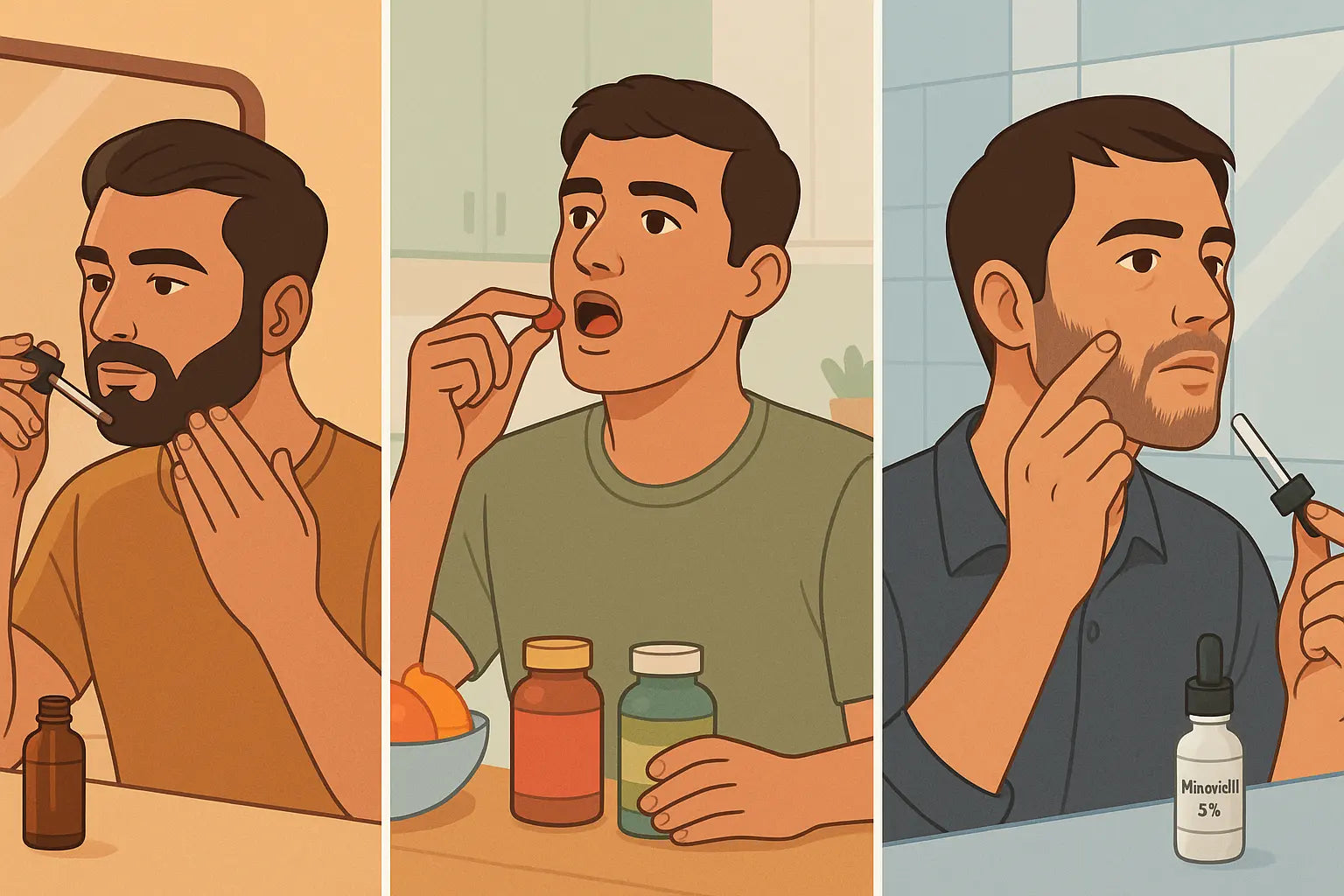 The Truth About Beard Growth Products – Oils, Gummies, and Serums