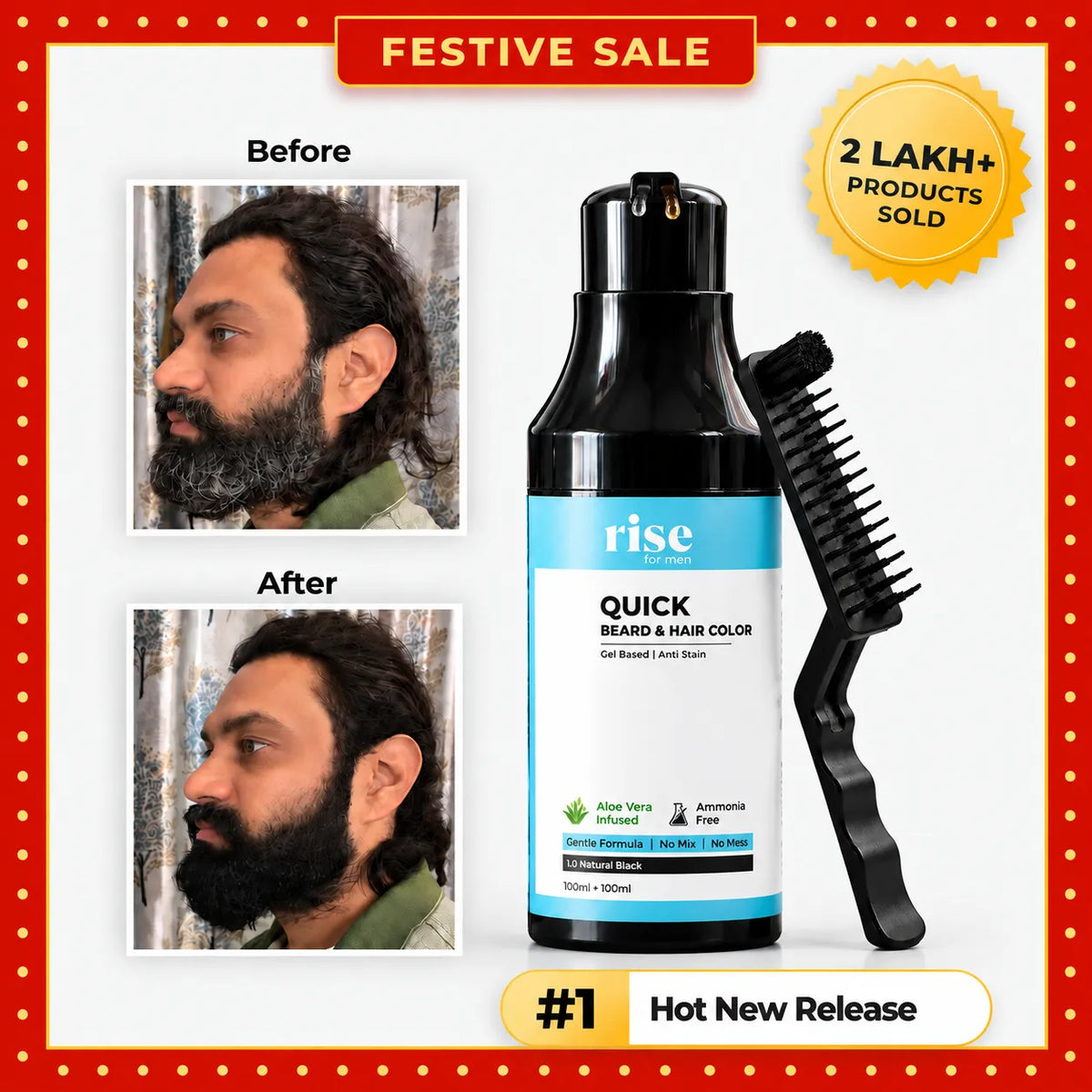 Quick Beard & Hair Color