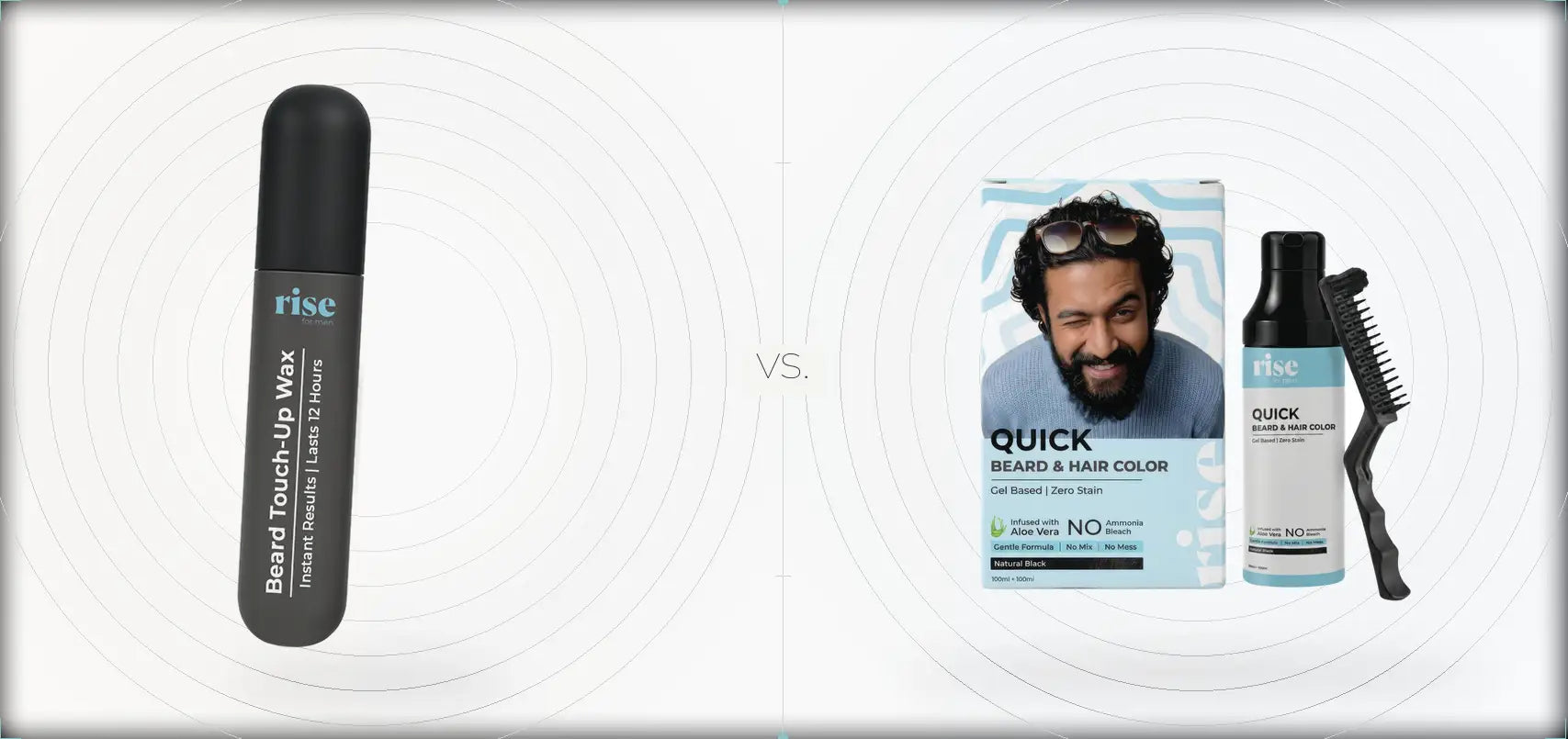 Beard Touch-Up Wax vs. Quick Beard & Hair Color: Which Is Better for Indian Men?