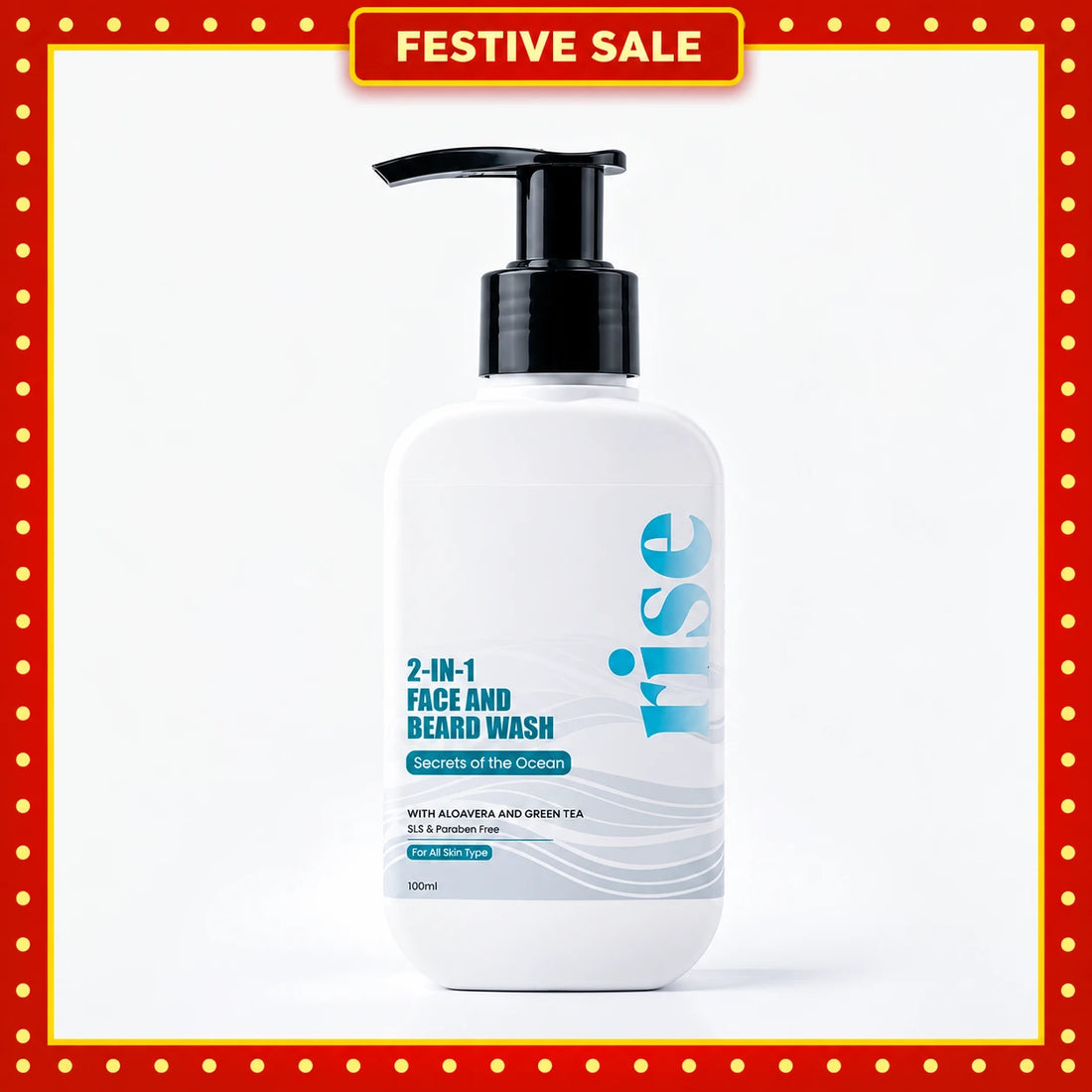 2-in-1 Face &amp; Beard Wash (Secrets of the Ocean)