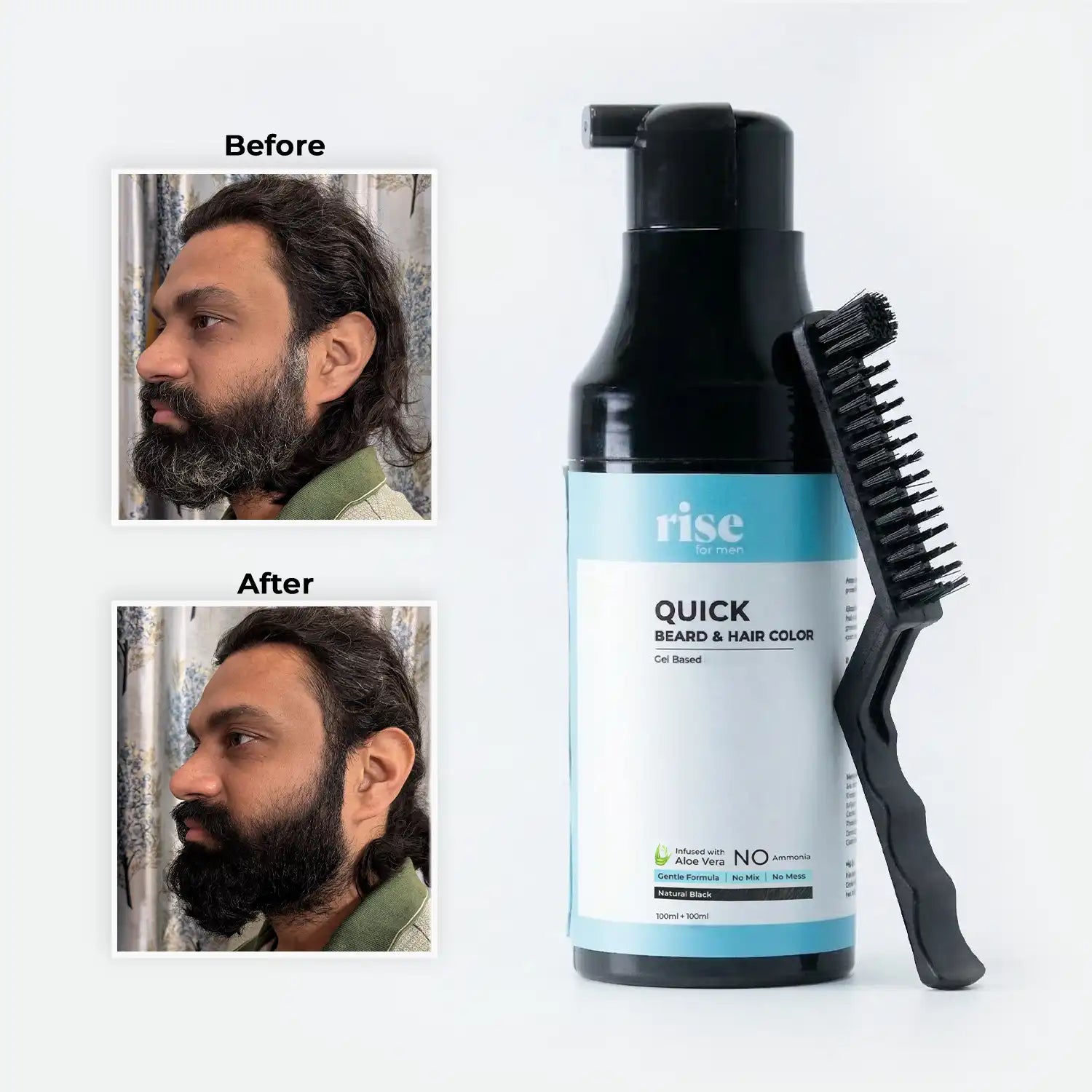 Quick Beard &amp; Hair Color