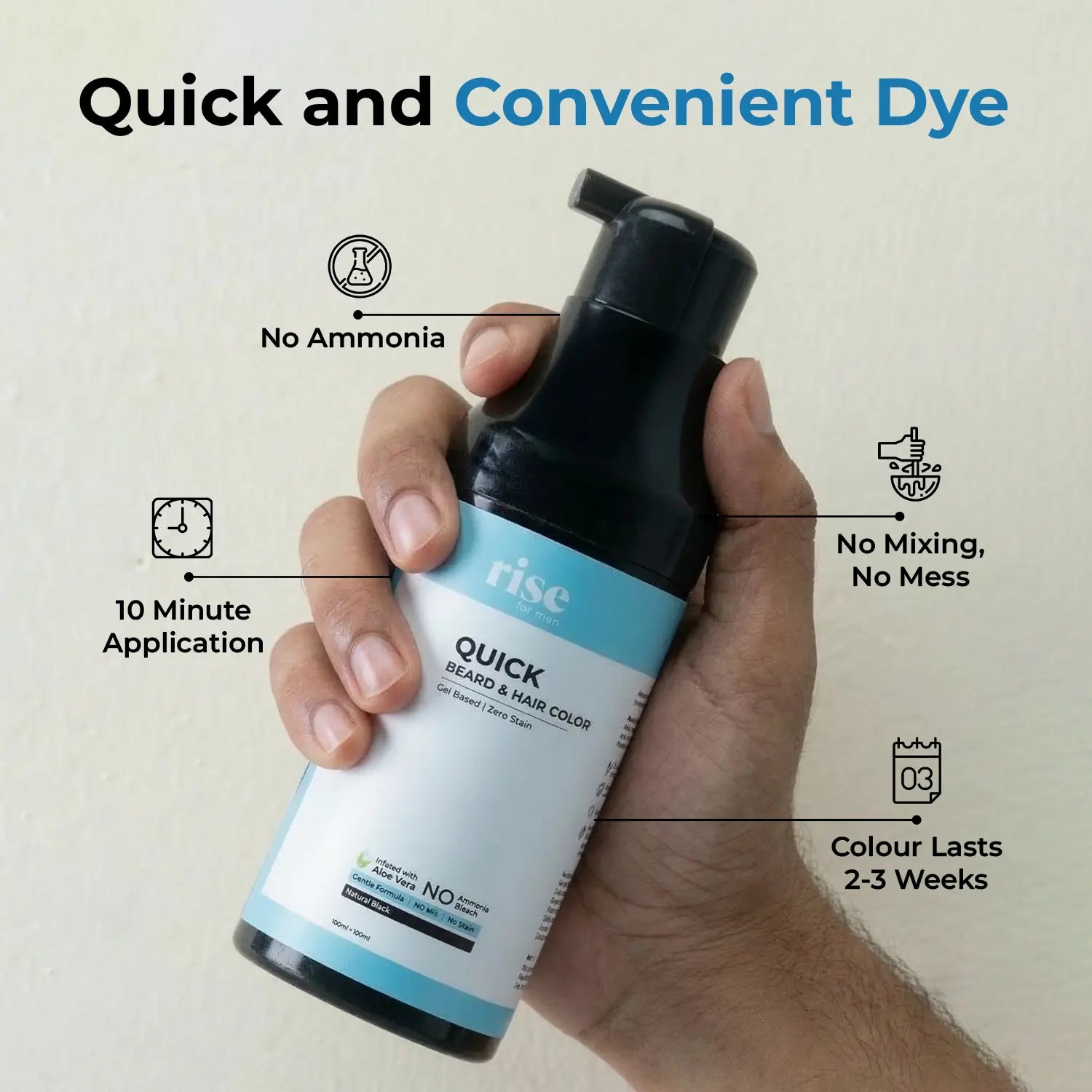 Quick Beard &amp; Hair Color