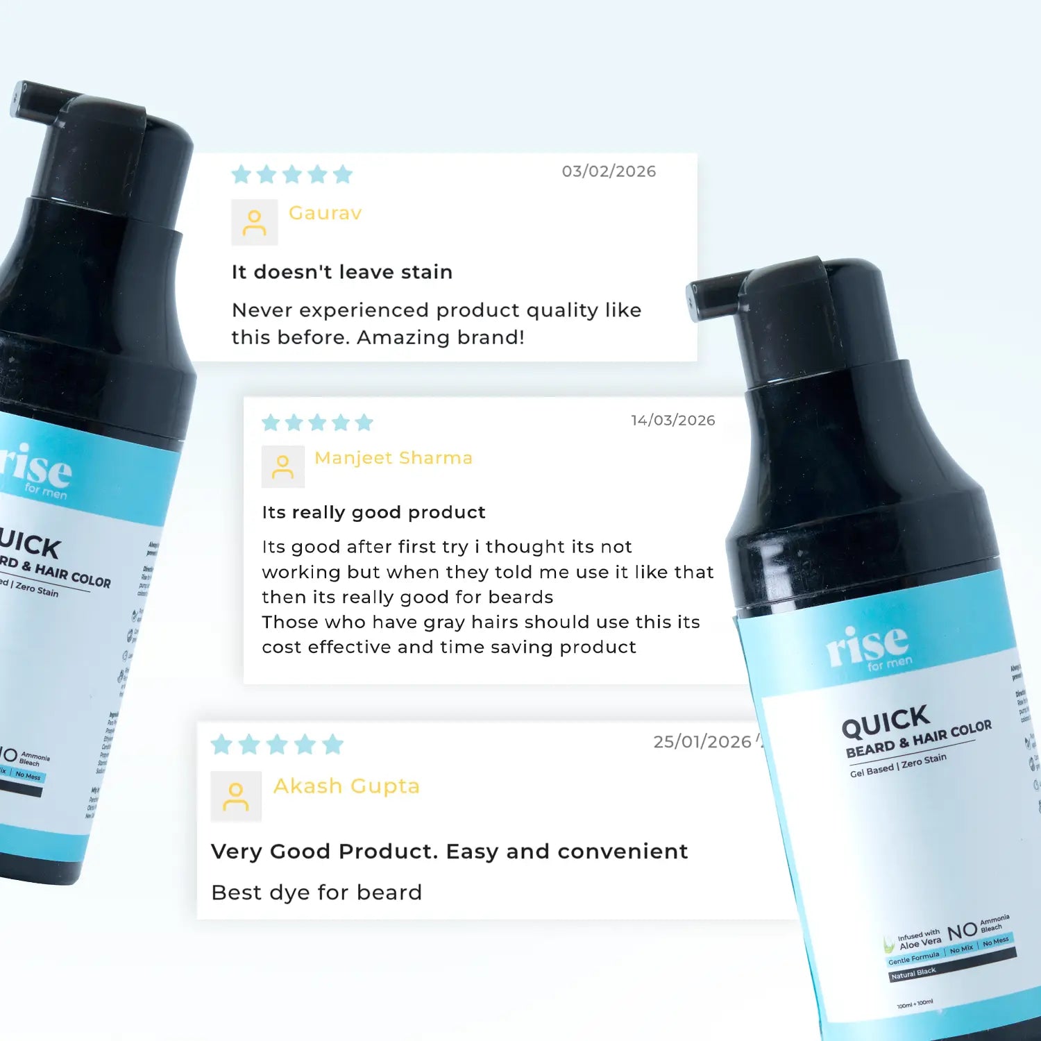 Quick Beard &amp; Hair Color