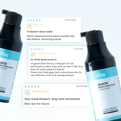 Quick Beard &amp; Hair Color