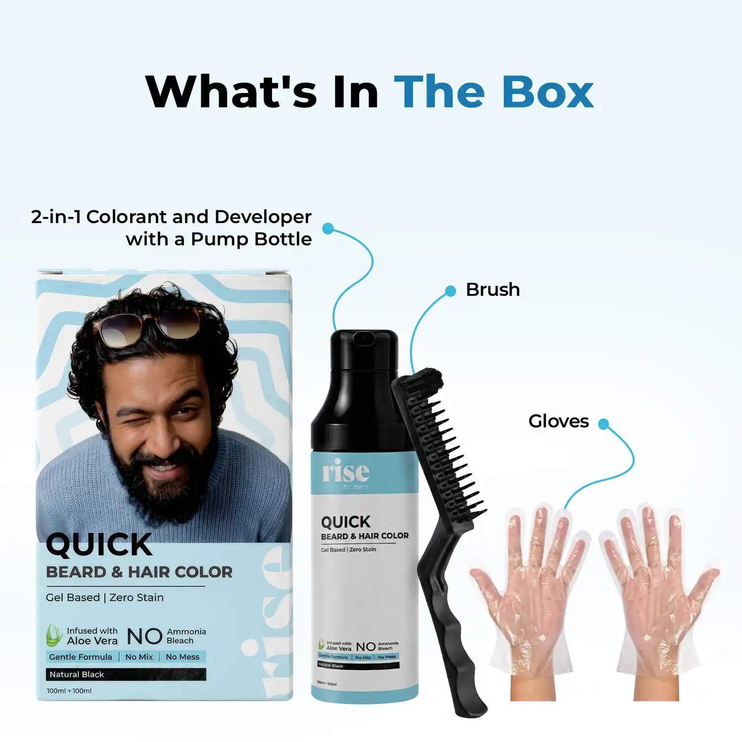 Quick Beard &amp; Hair Color
