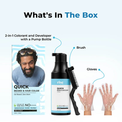 Quick Beard &amp; Hair Color