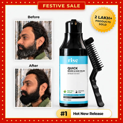 Quick Beard &amp; Hair Color