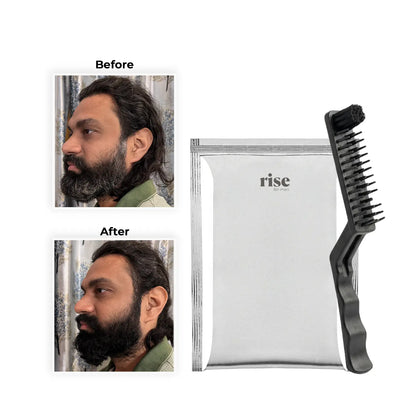Quick Beard &amp; Hair Color (Sachet, Pack of 4)