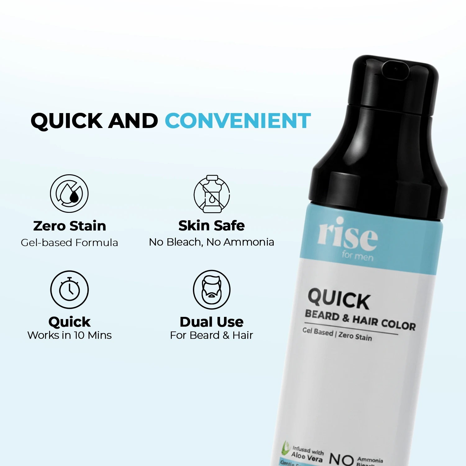 Quick Beard &amp; Hair Color