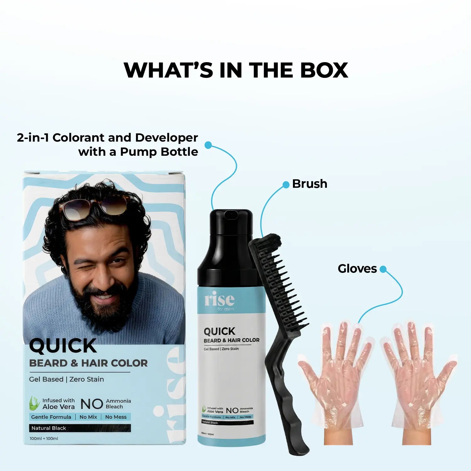 Quick Beard &amp; Hair Color