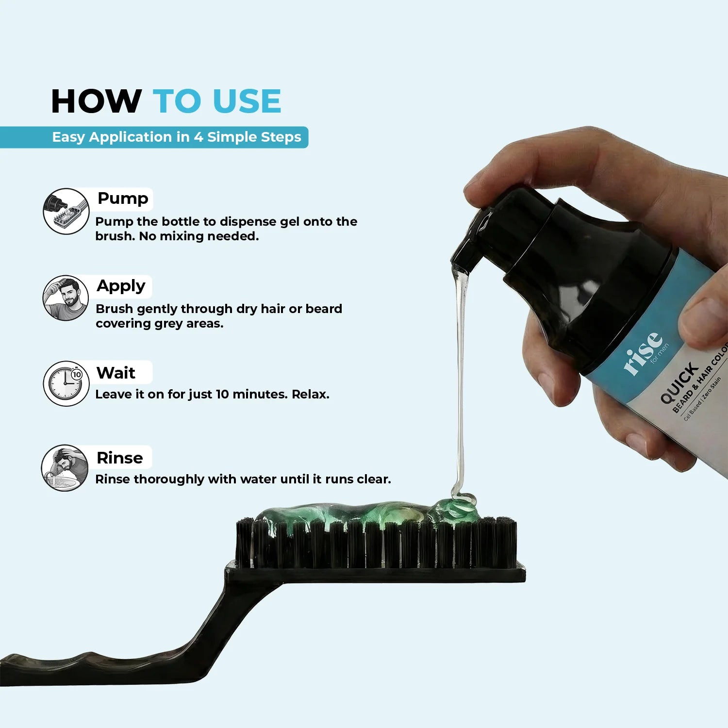 Quick Beard &amp; Hair Color