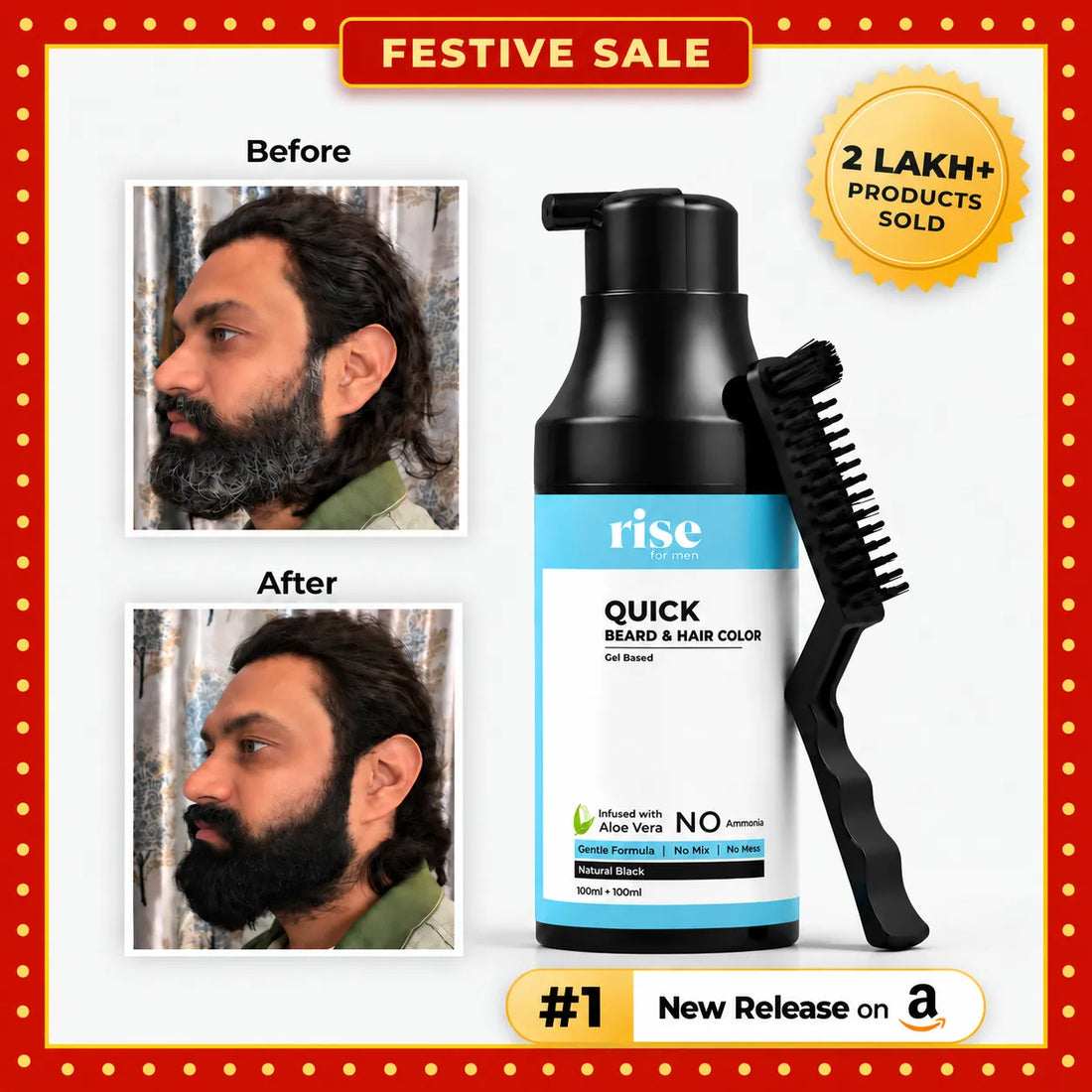 Quick Beard &amp; Hair Color